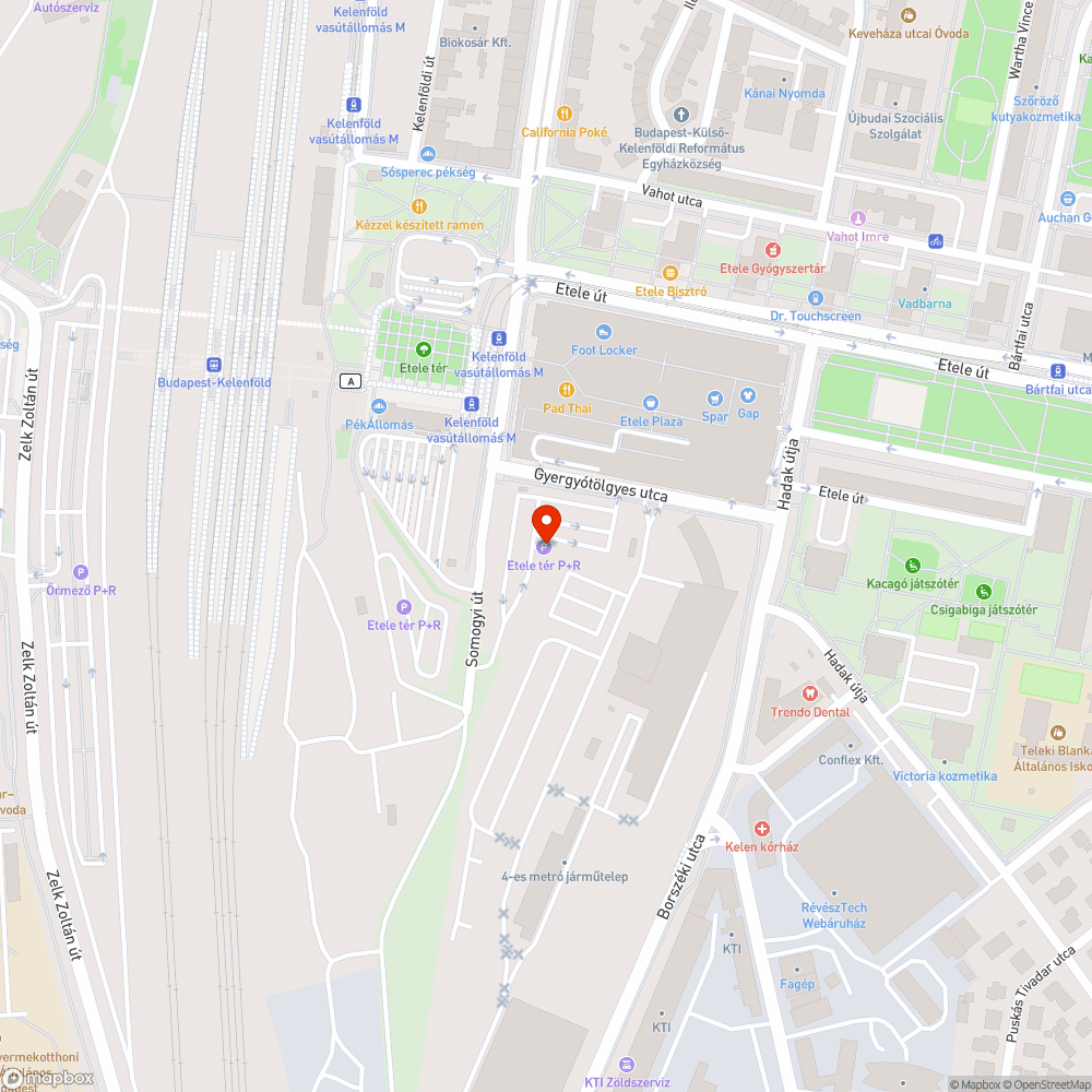 A kelenföldi P+R árazást még egy kicsit finomítani kellene bejelentés helye