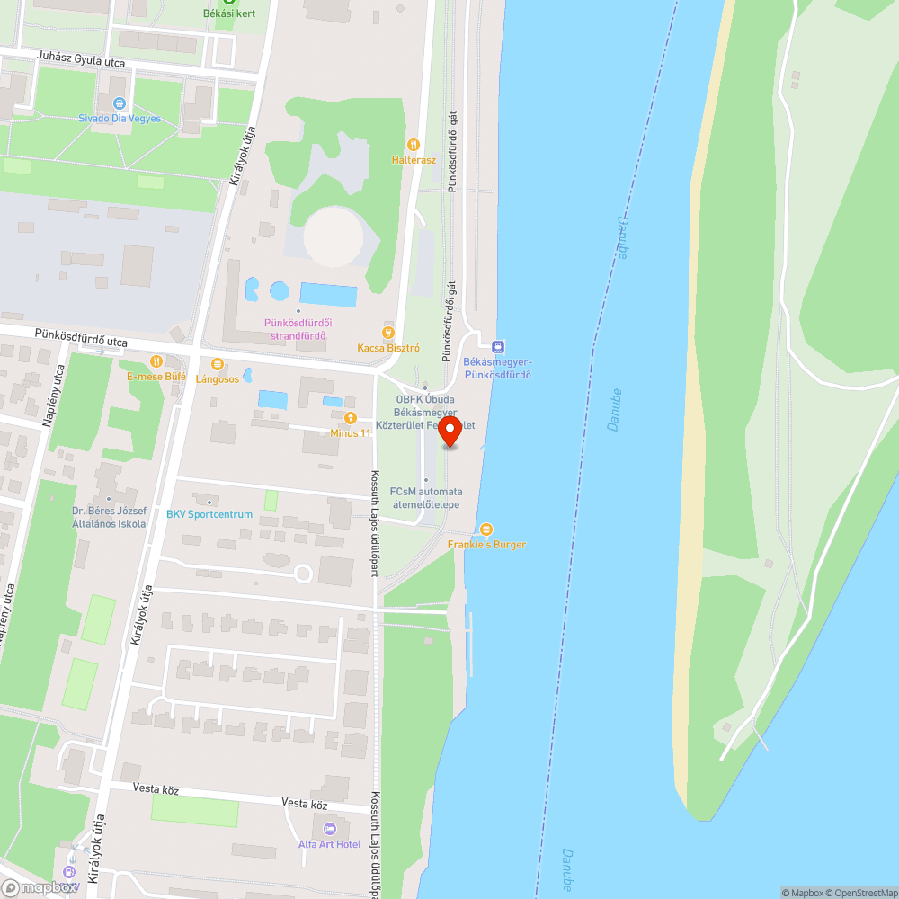 Graffitis támfal bejelentés helye