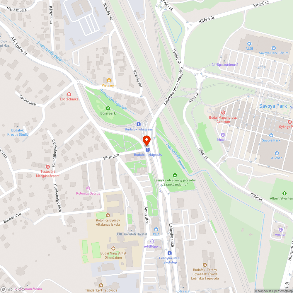 Hiányzik a búra bejelentés helye