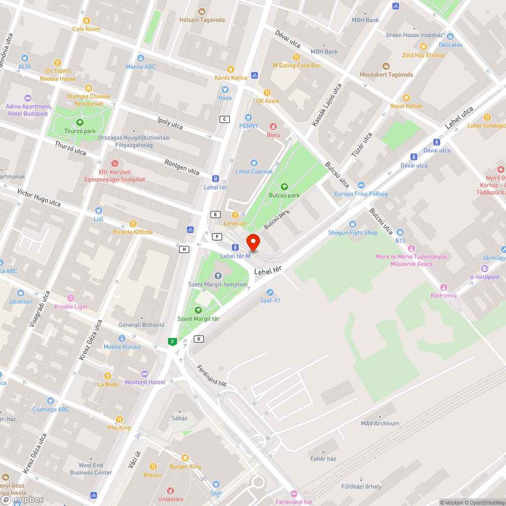 Elhanyagolt villamosmegálló bejelentés helye