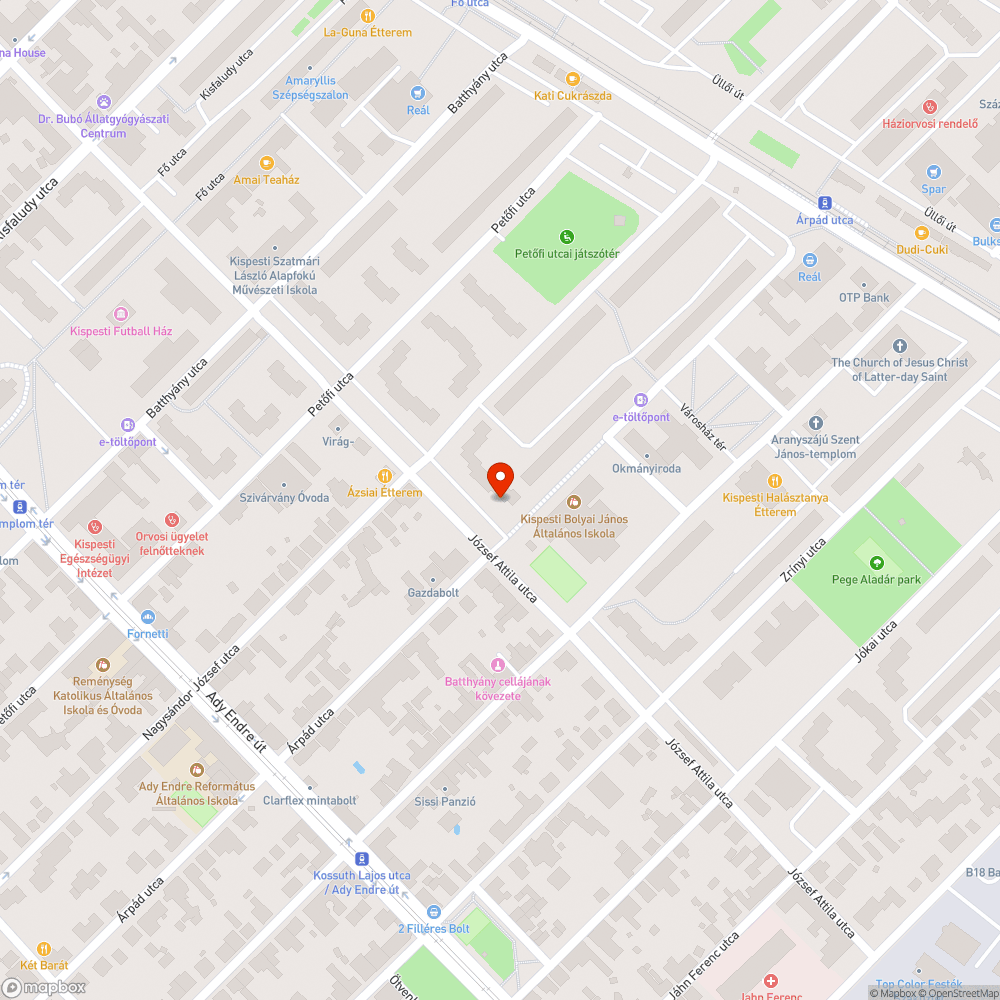 Kilogó bokor bejelentés helye