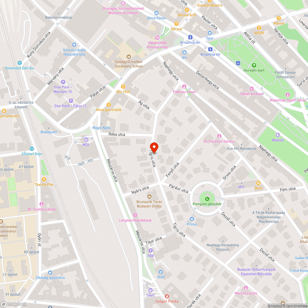 Besüllyedt járda bejelentés helye