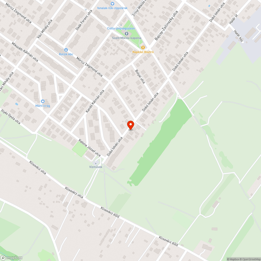 Villogó közvilágítás bejelentés helye