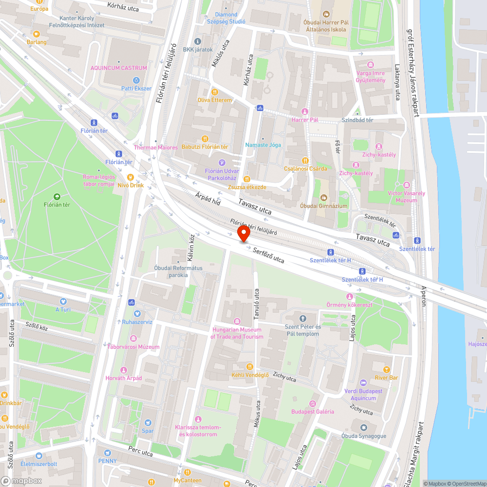 Bukkanó az Árpád hídon bejelentés helye