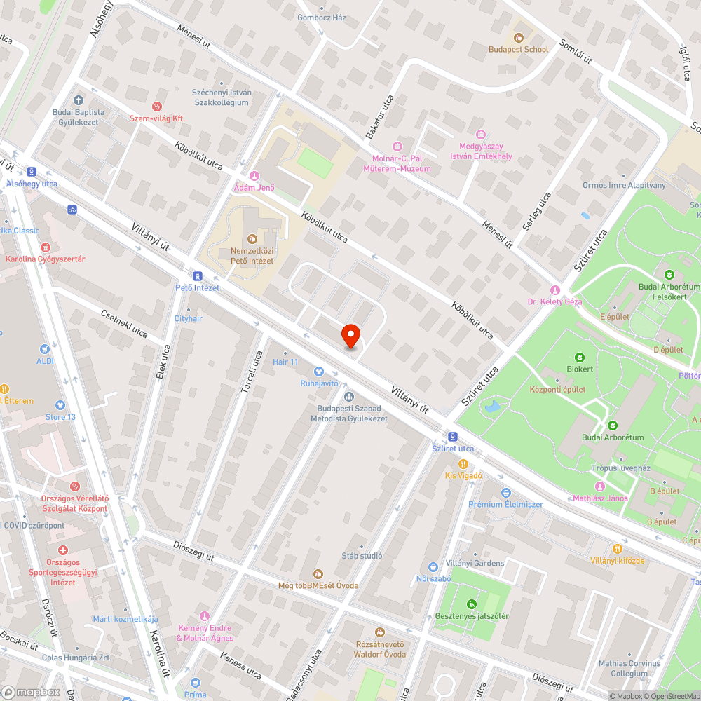 Üres szemetestartó keret bejelentés helye