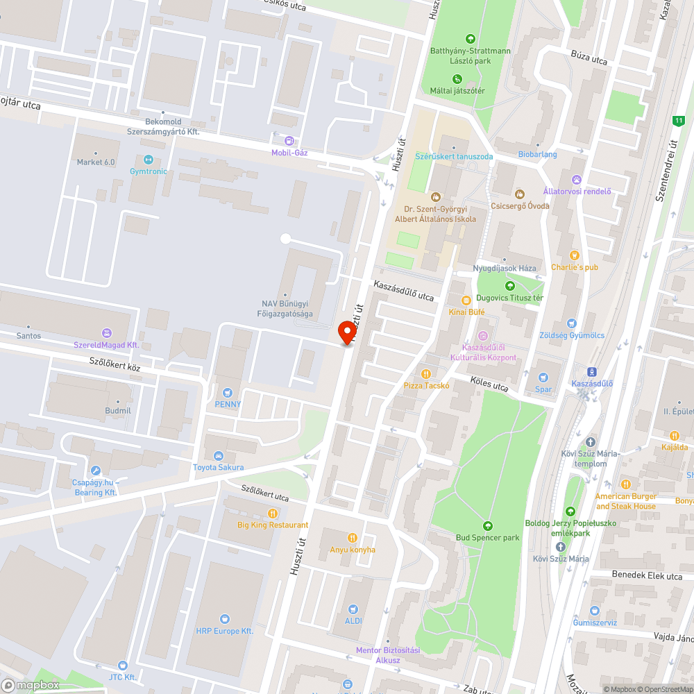 Nagyon mélyen megsüllyedt útburkolat-javítás bejelentés helye