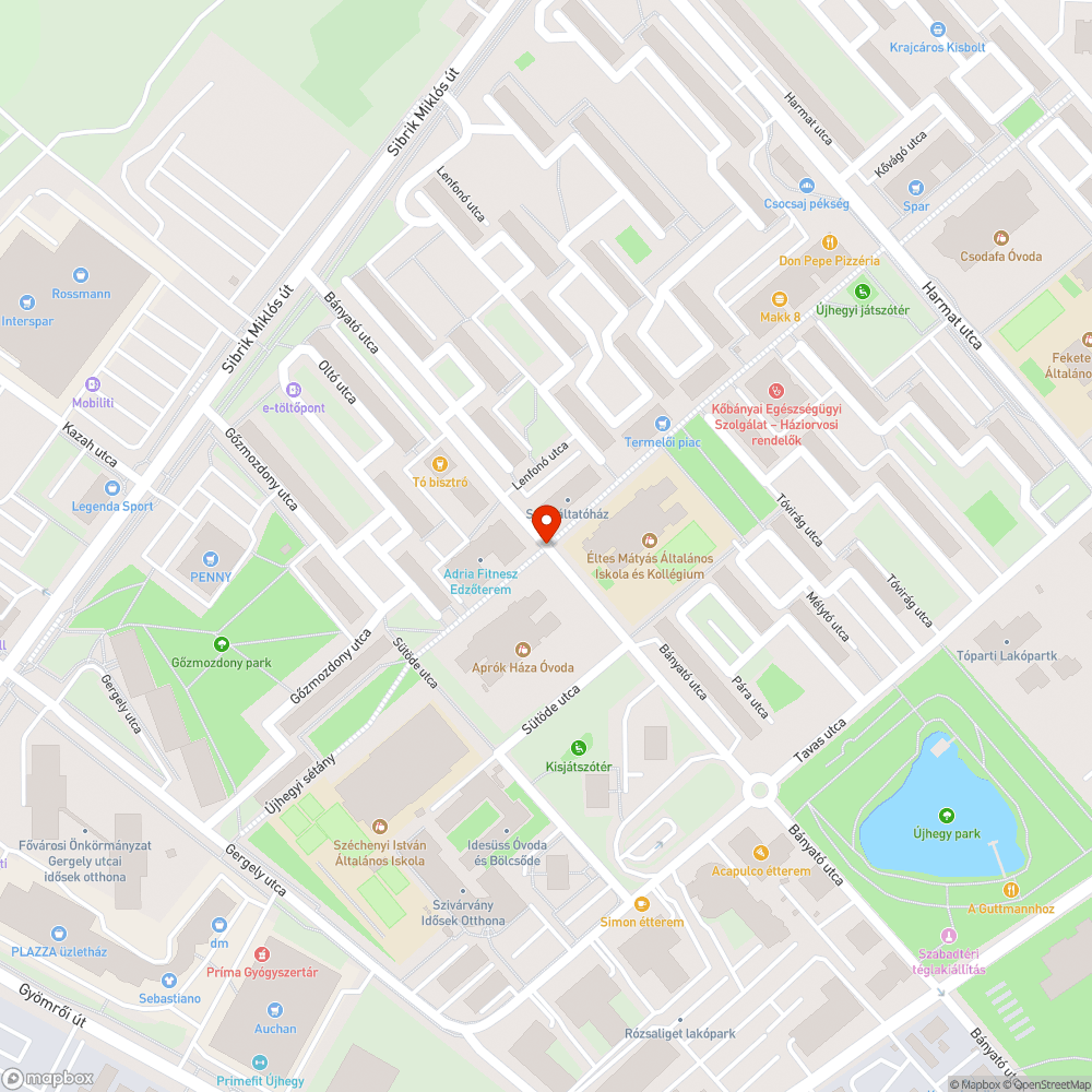 Másik laza oszlop bejelentés helye