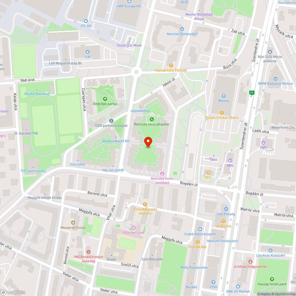 Javítandó csap bejelentés helye