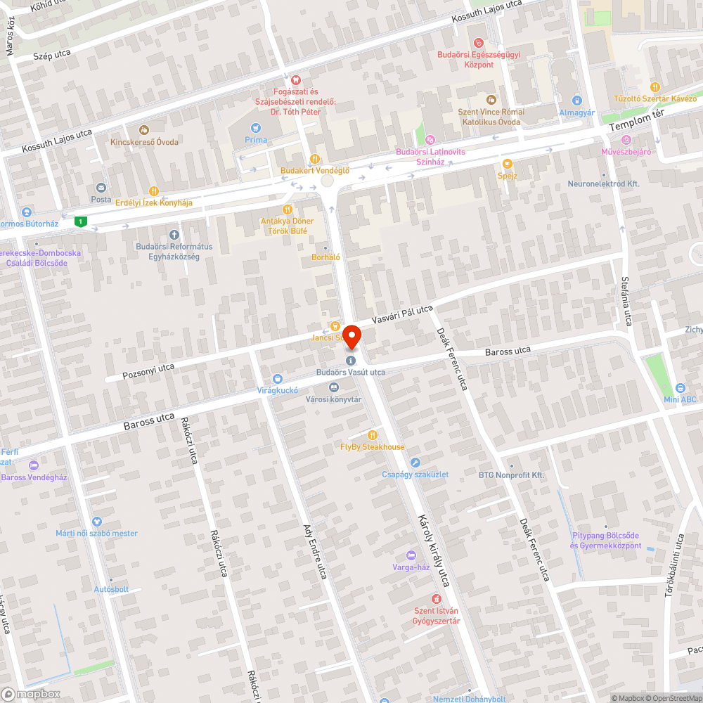 Leesett szemetes bejelentés helye