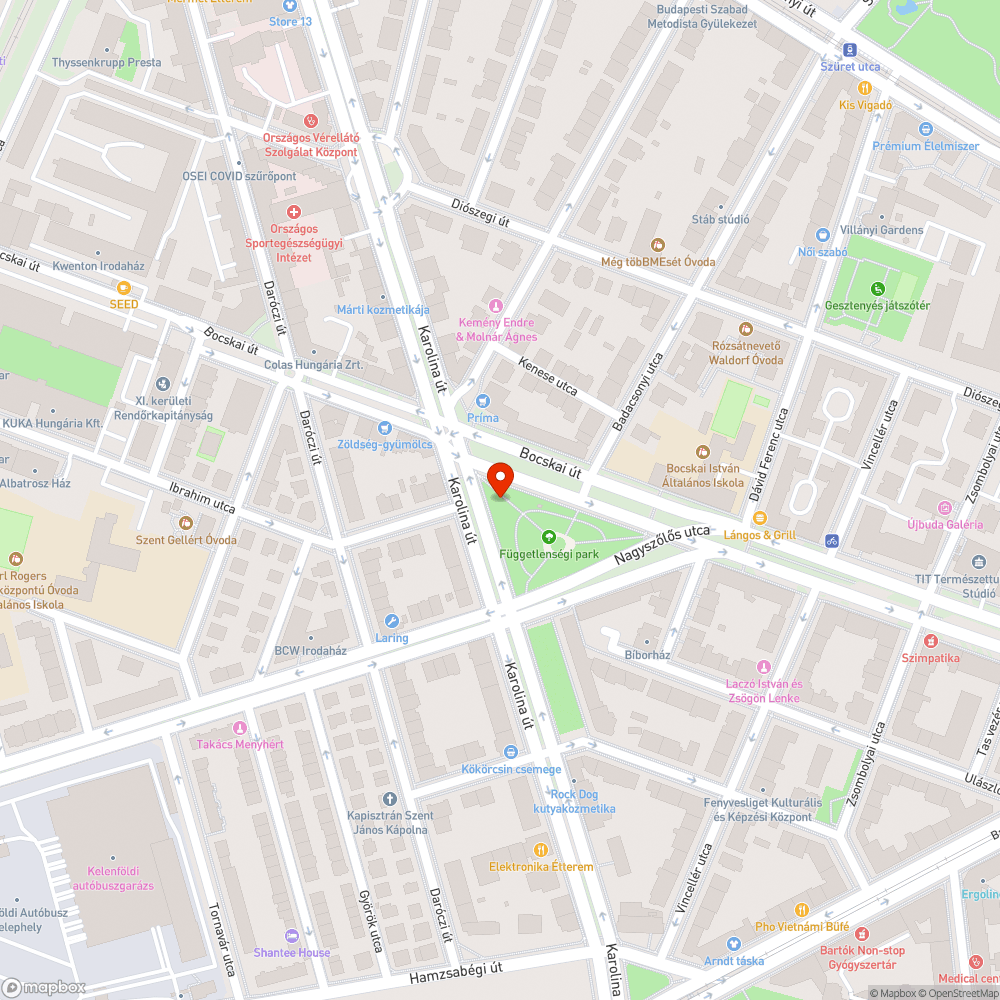 Korábban elérhető boxzsákok hiánya bejelentés helye