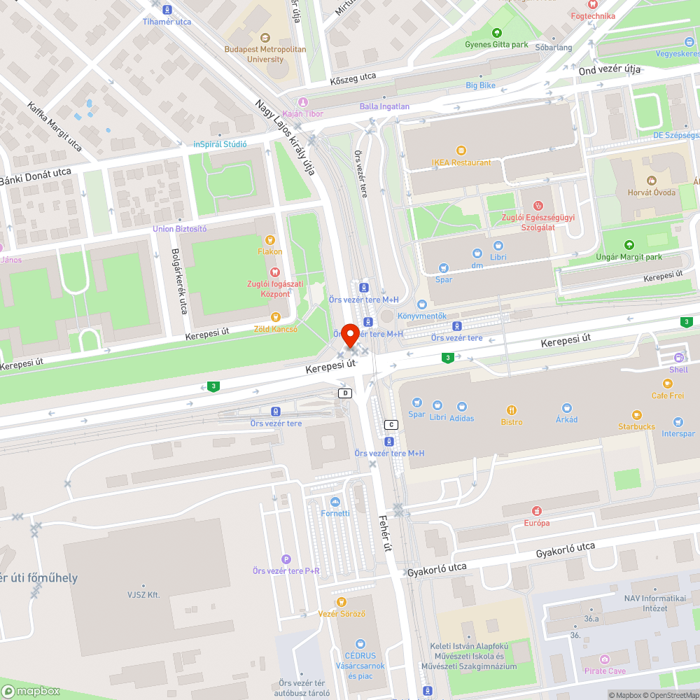 Sötét lámpák bejelentés helye