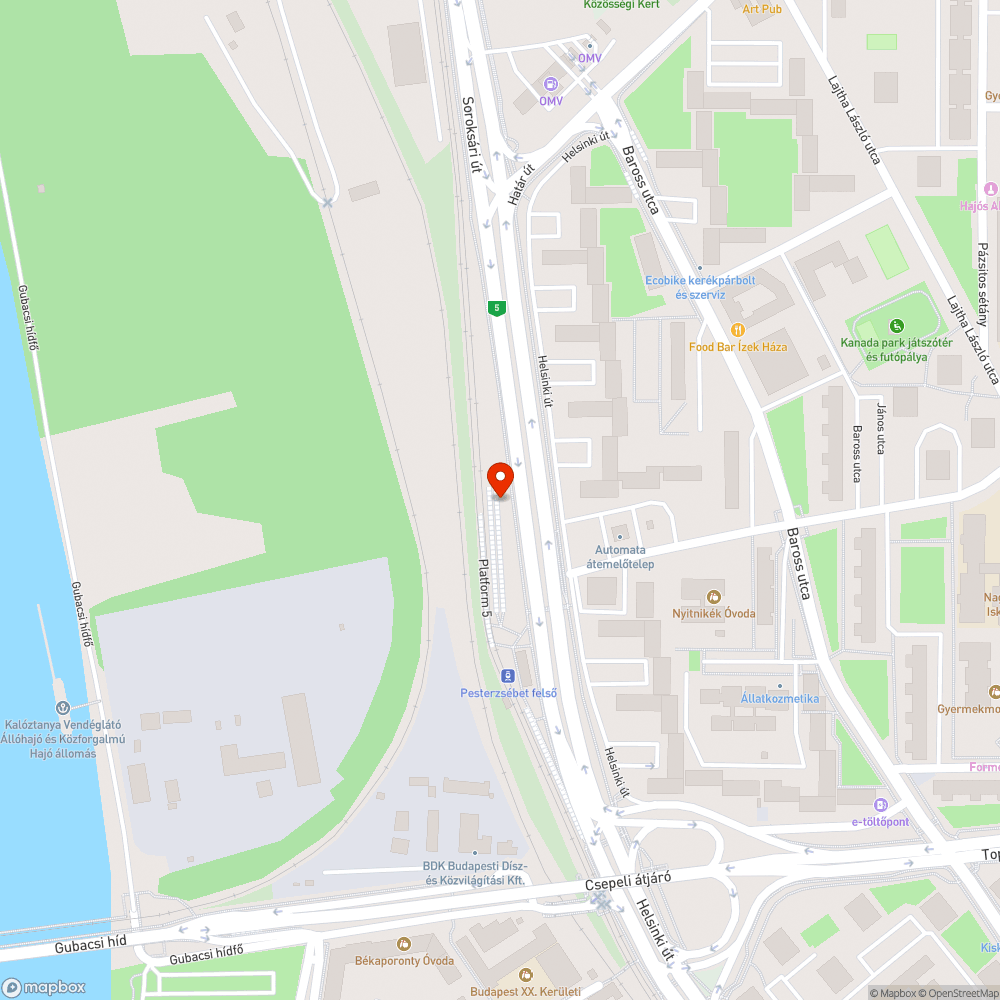 Máv-hév kerítésén kilógó ágak bejelentés helye