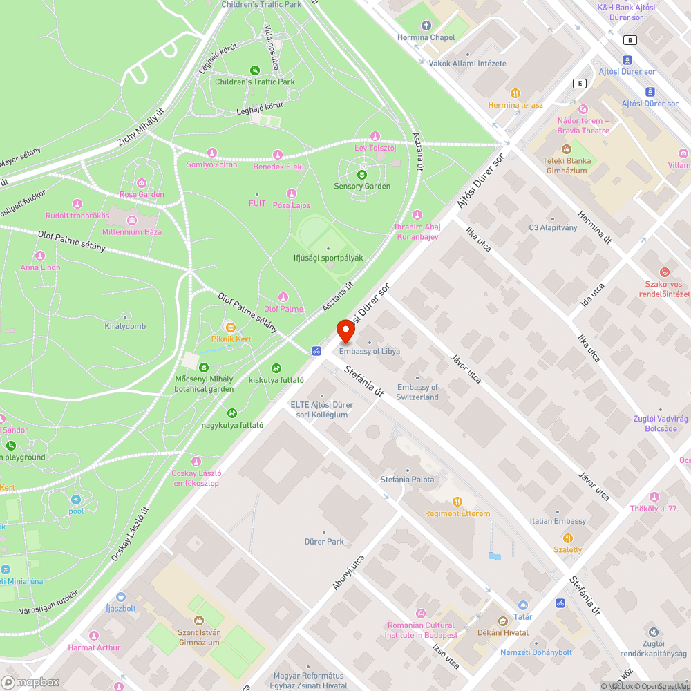 Lekopott zebra újrafestése bejelentés helye