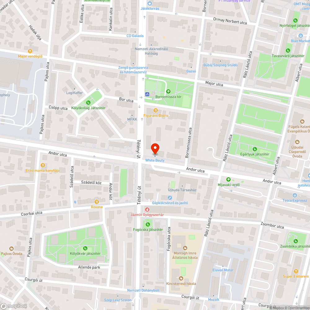 Fedél megsüllyedt bejelentés helye