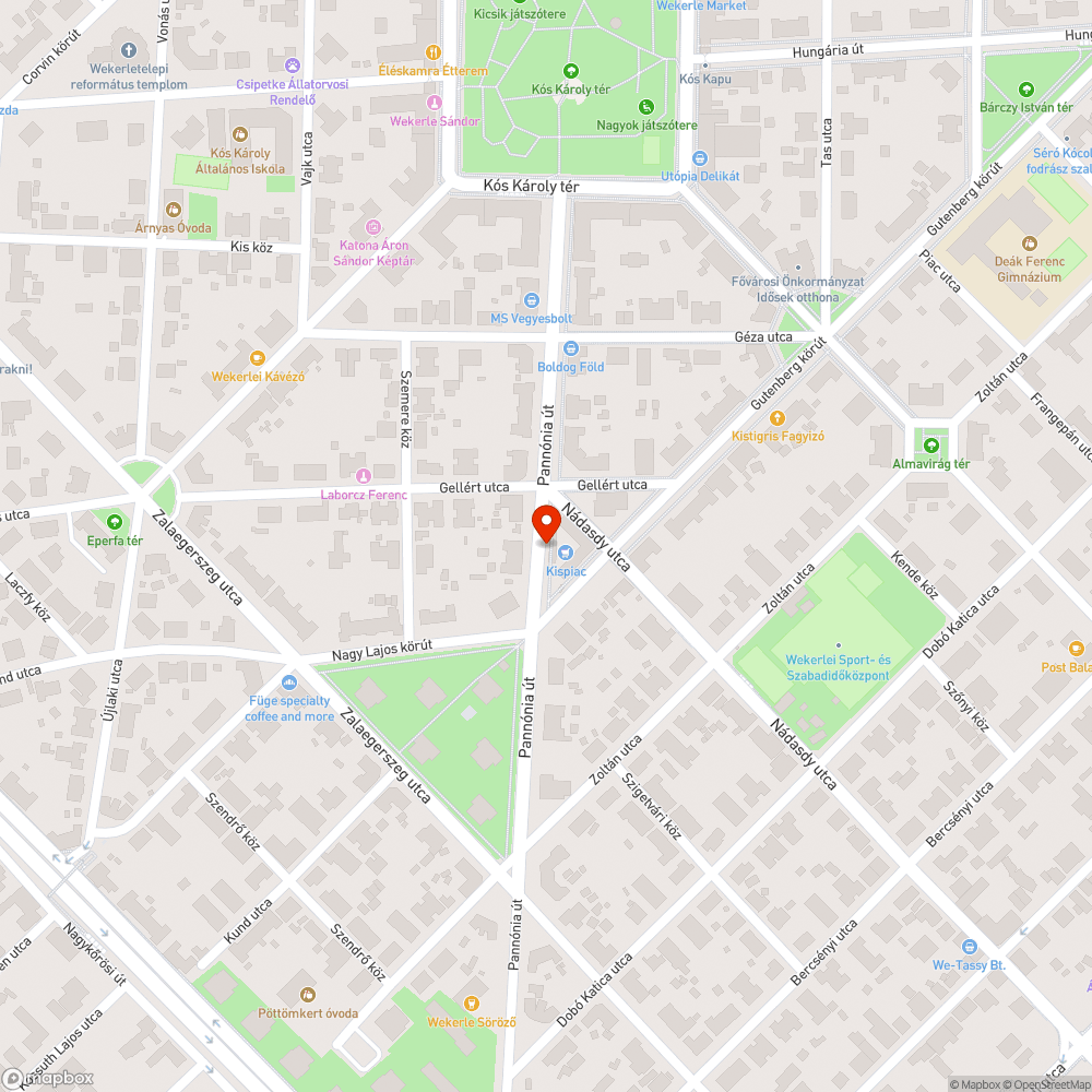 A Wekerlei kispiacnál nem jók a kerékpártárolók bejelentés helye