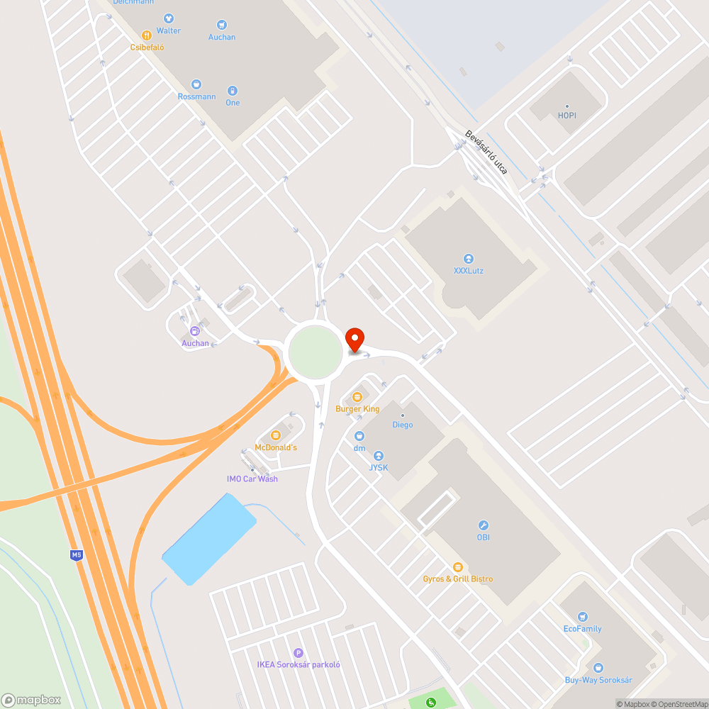 Hiányzó kijelölt gyalogátkelőhely tábla bejelentés helye