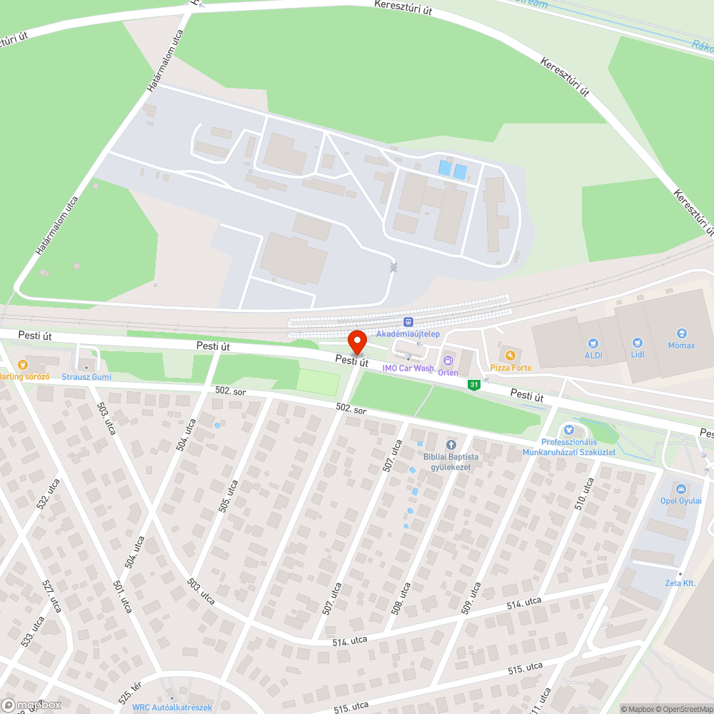 Nem vált át bejelentés helye