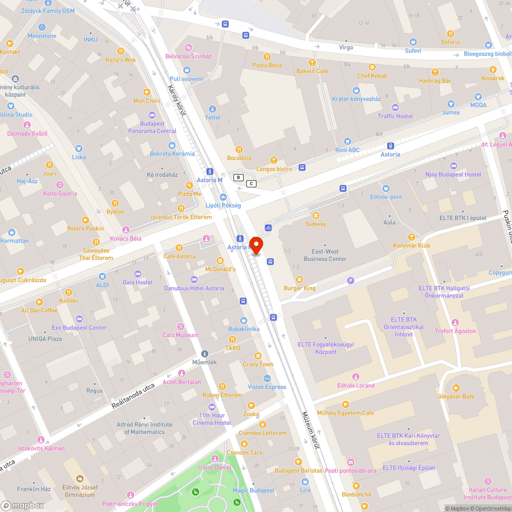 Szétszedett dolgok bejelentés helye