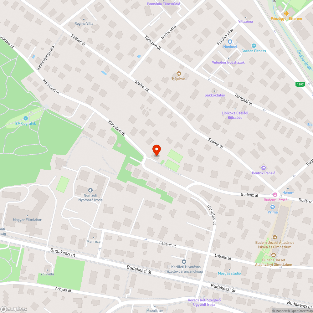 Dohányzócsalogató és a kutyaátjáró a Budenz úti játszótéren bejelentés helye