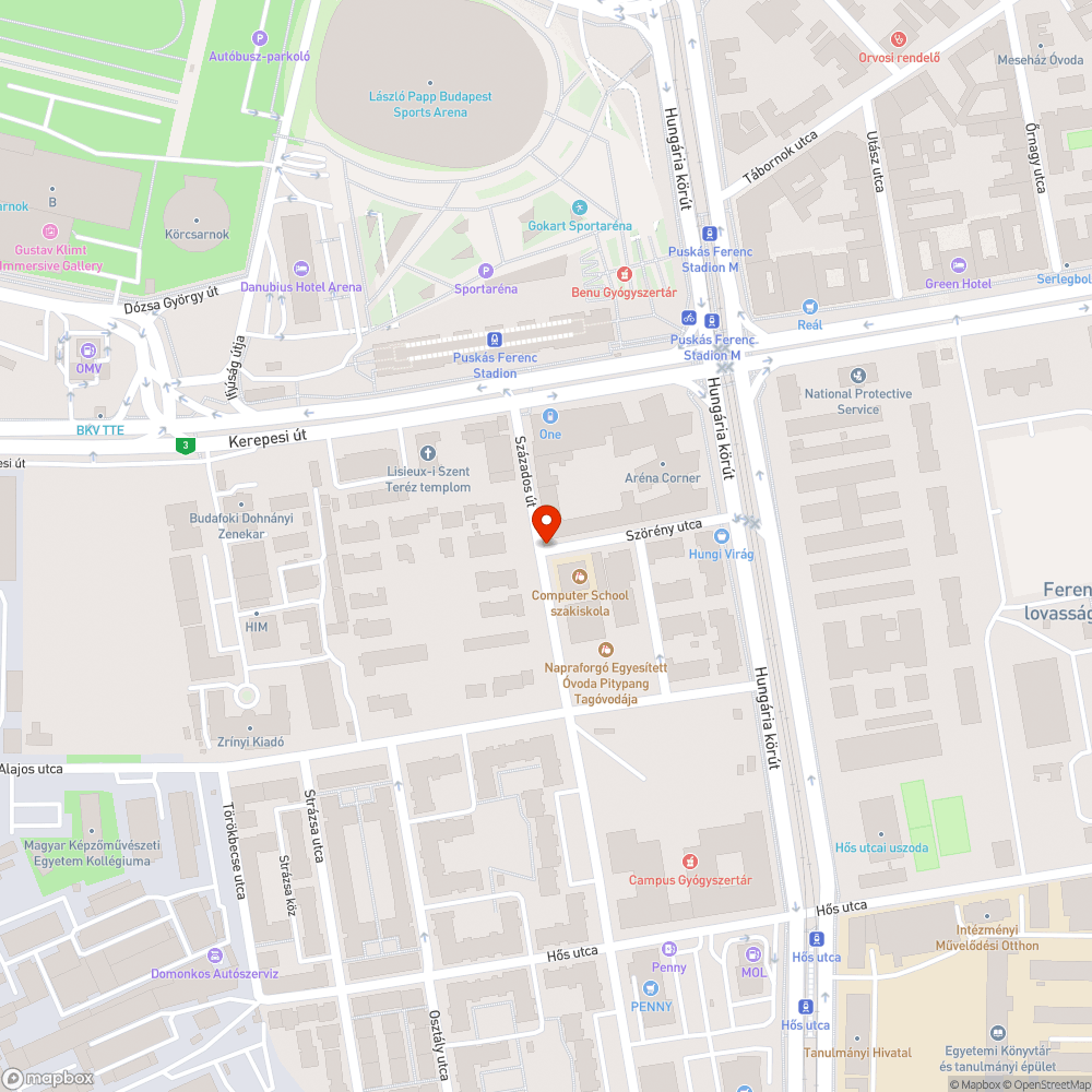 Jobbkezes utca, Táblás megerősítés bejelentés helye