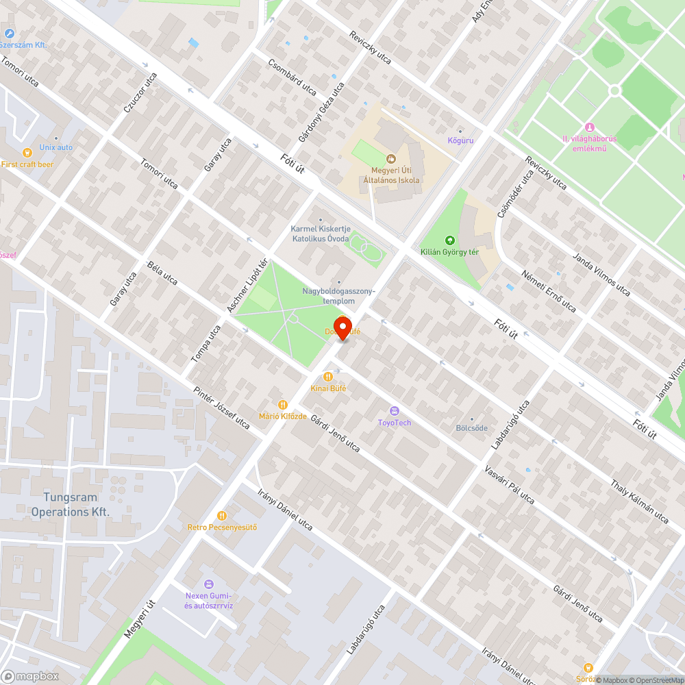 Sérült tábla és fura jelölés bejelentés helye