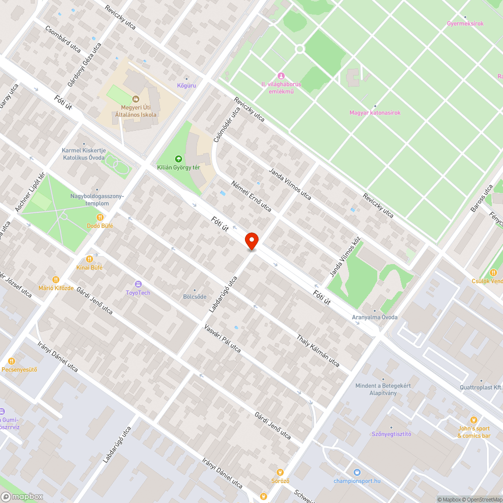 Kidőlt fa pótlása bejelentés helye