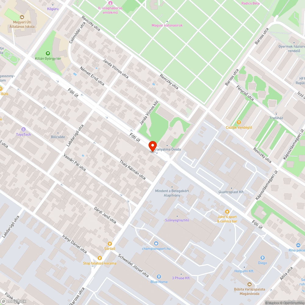 Kopott fedlap bejelentés helye