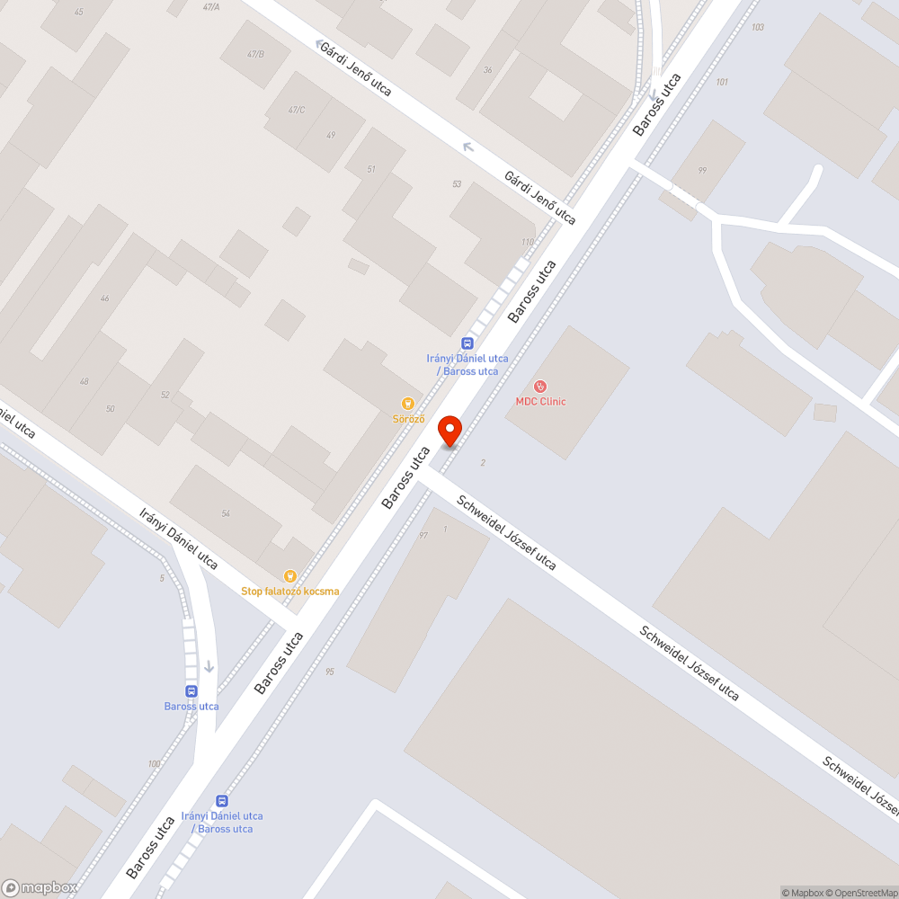 Sérült fedlappár bejelentés helye