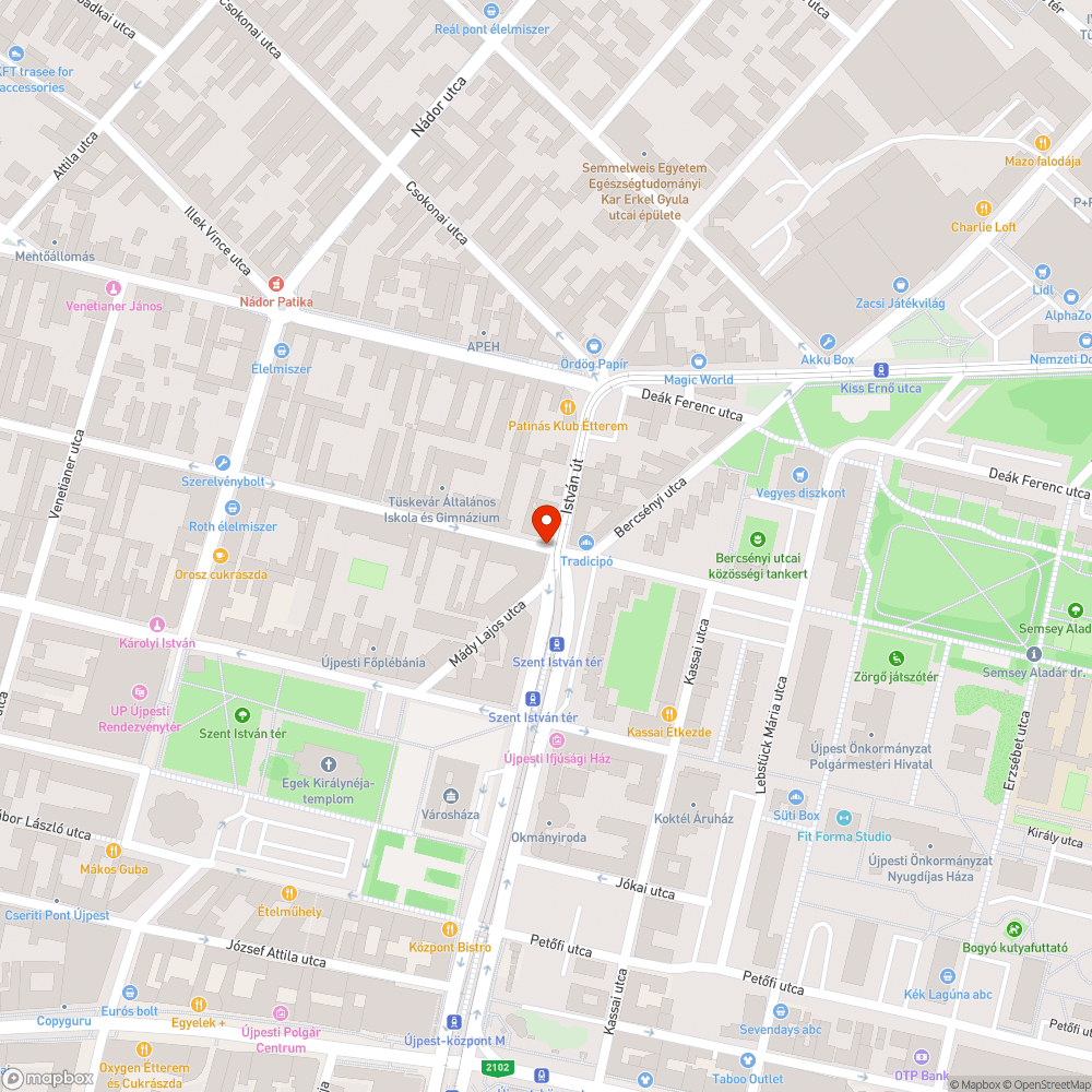 Kátyú a vízcsap mellett bejelentés helye