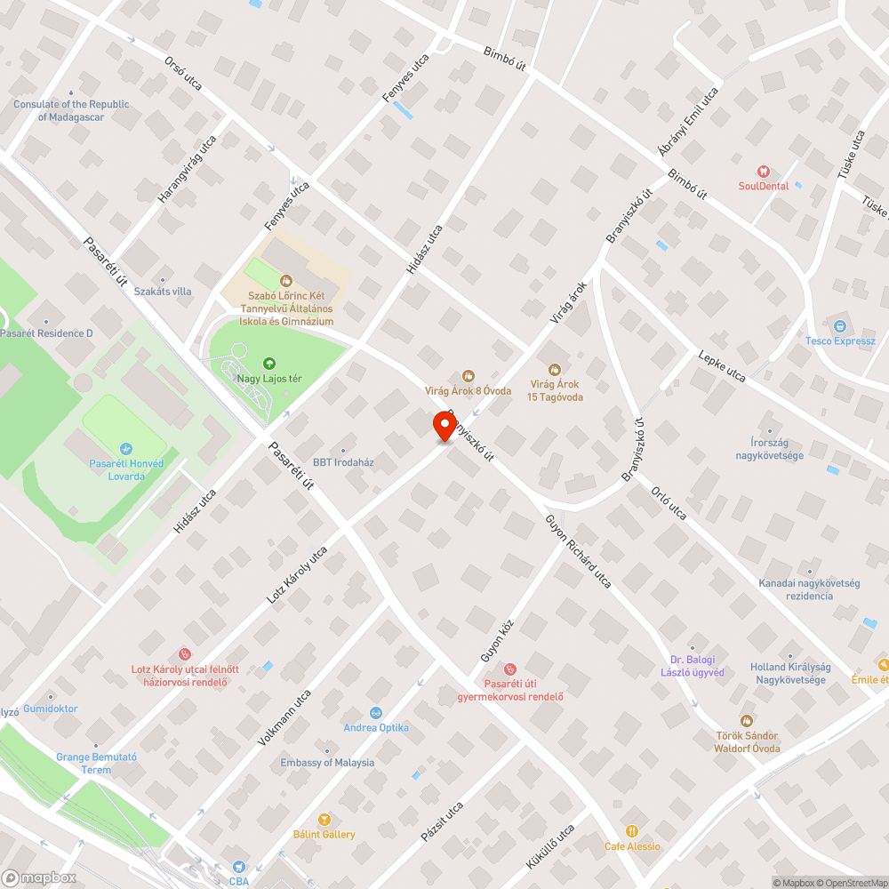 Beszakadt fedél bejelentés helye