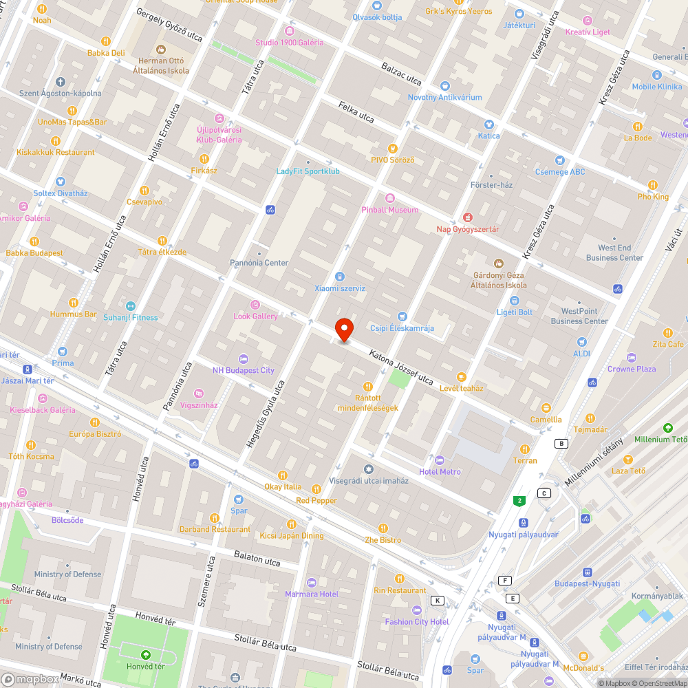 Elhagyott karó bejelentés helye