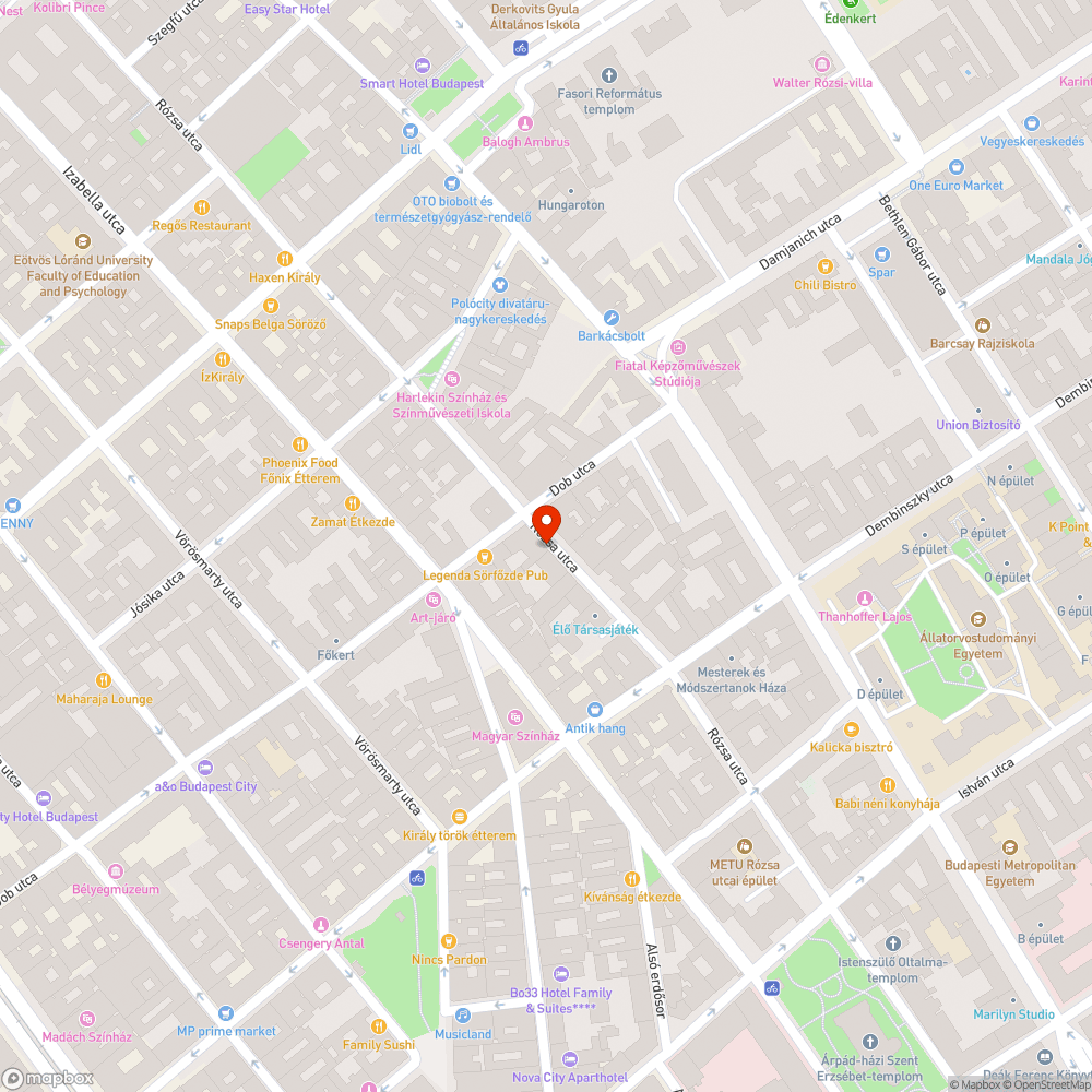 Kartonok bejelentés helye