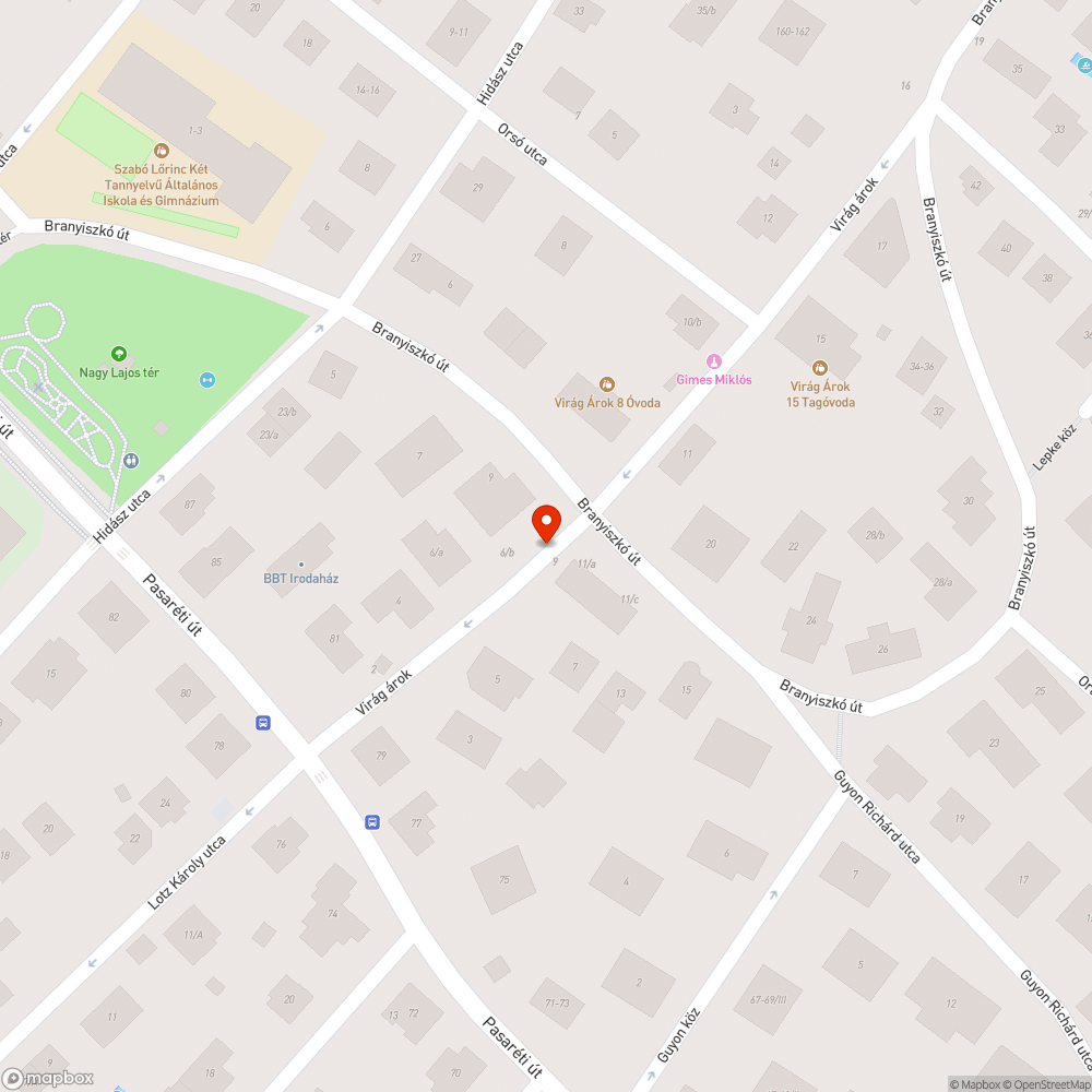 Akna teteje sérült bejelentés helye