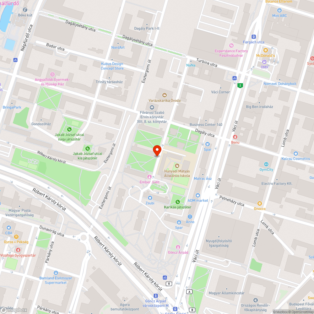 Park locsolórendszer meghibásodása bejelentés helye