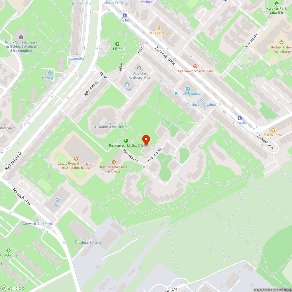 Letört faág bejelentés helye