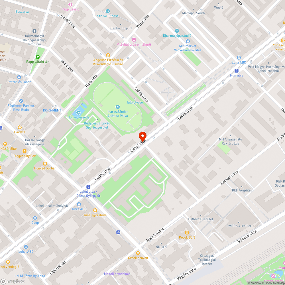 Elburjánzott gaz bejelentés helye