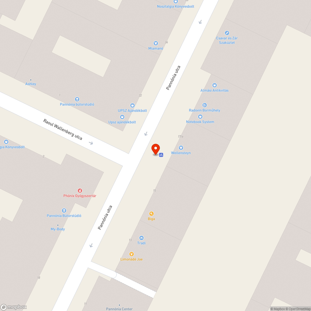 Széttörött közműfedél bejelentés helye