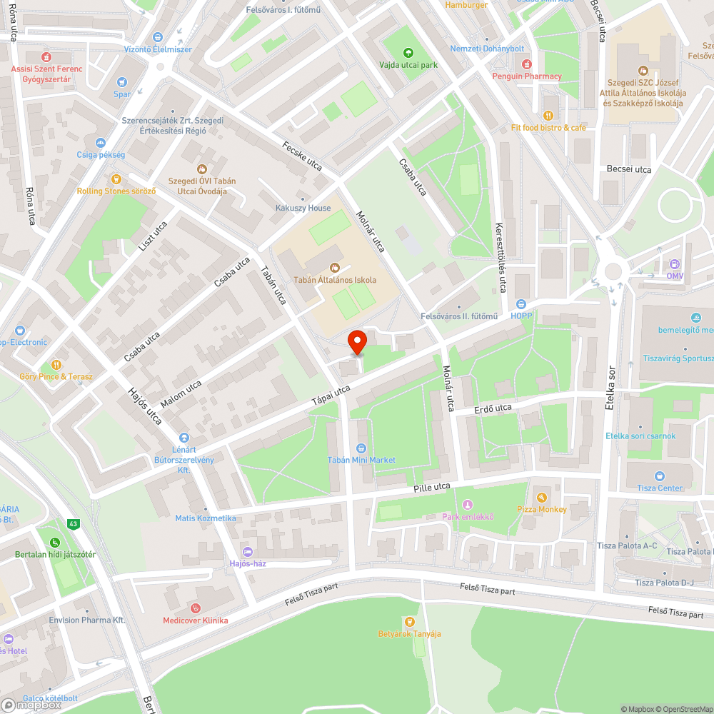 Lejárt műszakis, hátrahagyott autó bejelentés helye