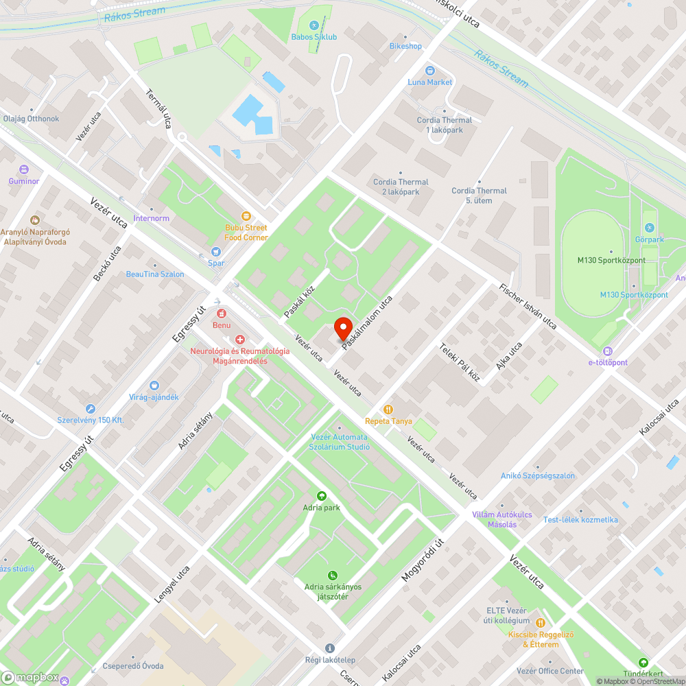 Kátyú bejelentés helye