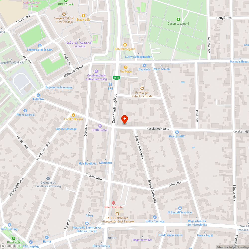 Közút vagy parkoló vagy járda? bejelentés helye