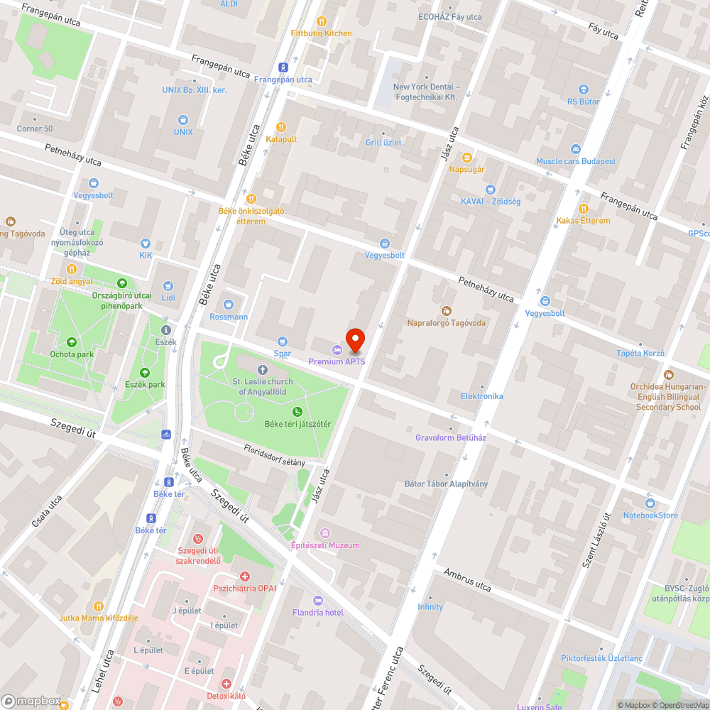 Szemetes utca bejelentés helye