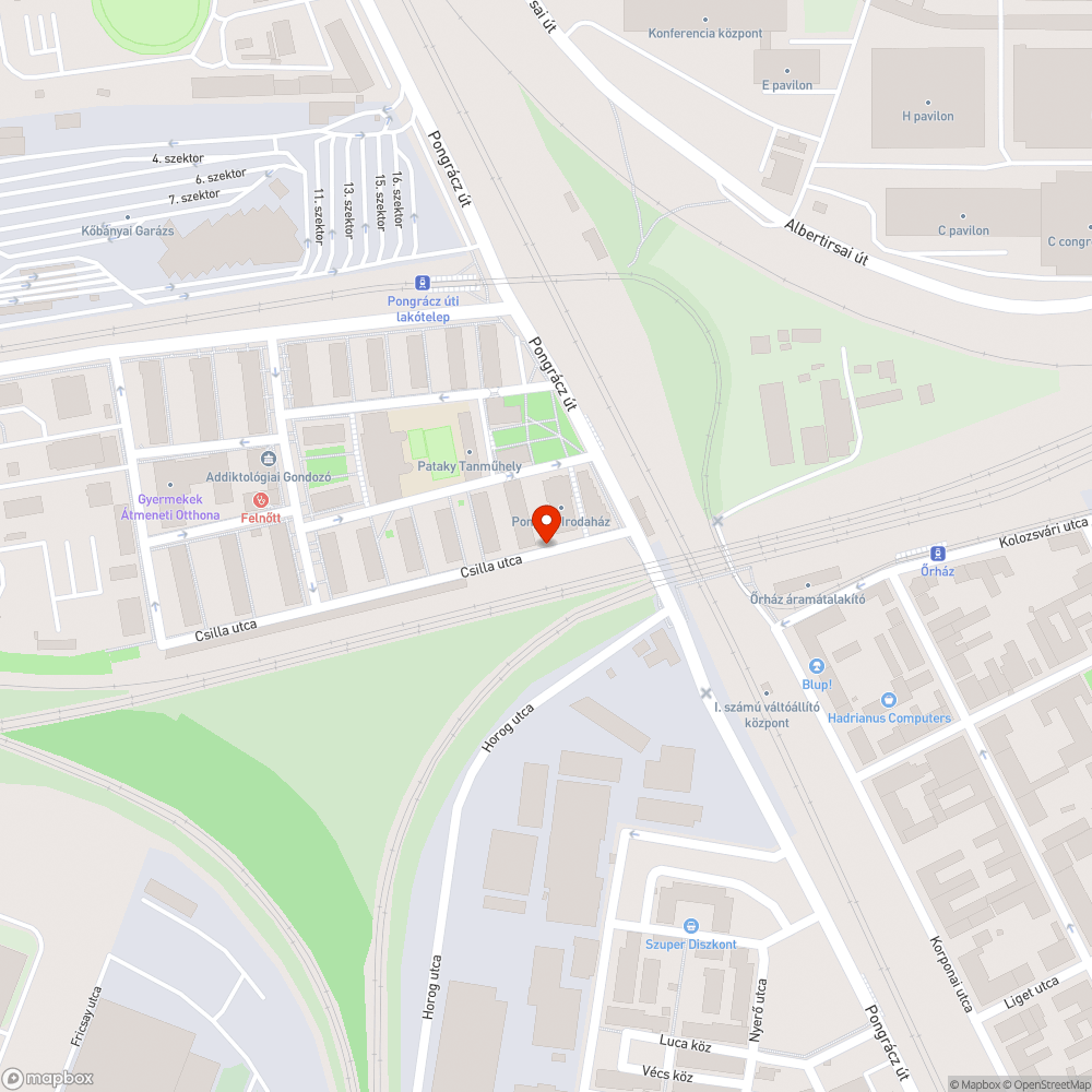 Kihelyezett szemét bejelentés helye