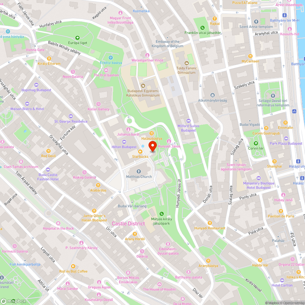 Kihullott vakolat a halászbástyáról bejelentés helye