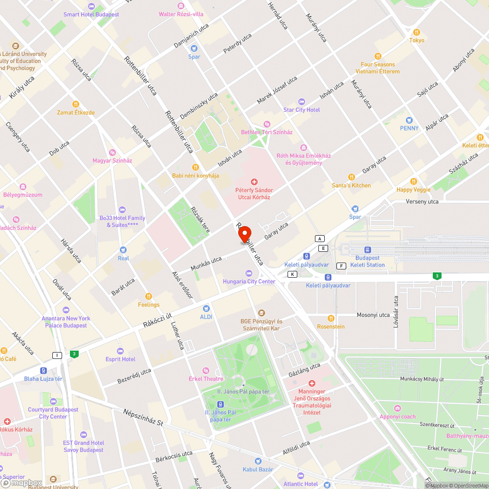 Hiányzó szemetes/felesleges oszlop bejelentés helye