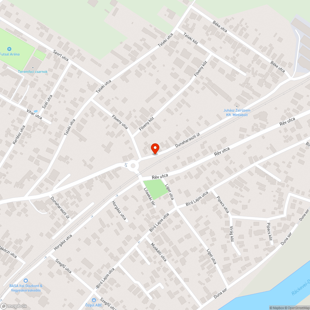 Gazos buszmegálló bejelentés helye