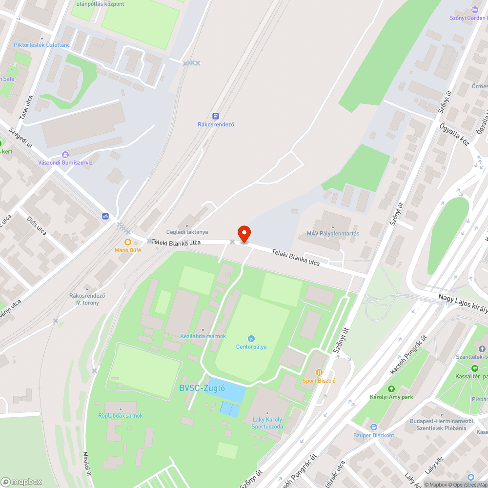 Elhagyott jármű. bejelentés helye