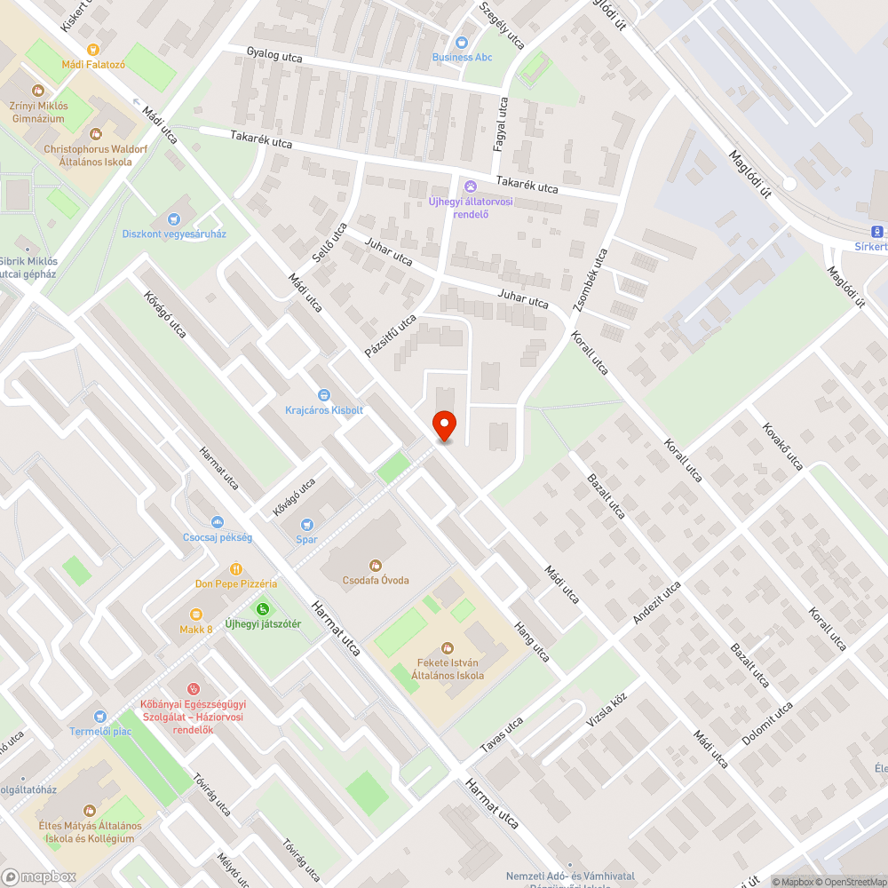 Illegális kommunális hulladék bejelentés helye