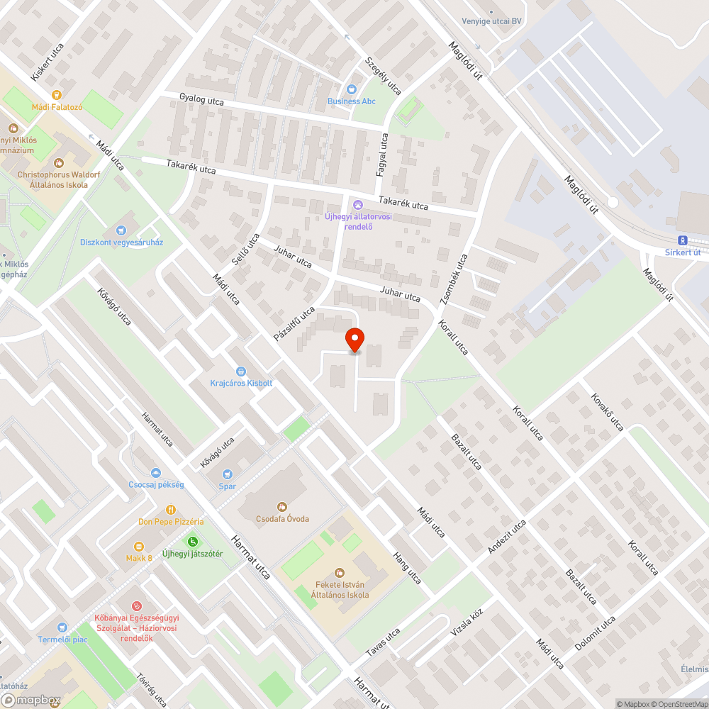 Kidöntött oszlop bejelentés helye