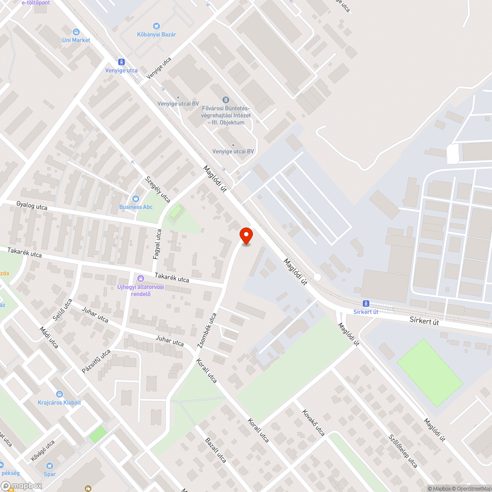 Kiszáradt, elpusztult fa bejelentés helye