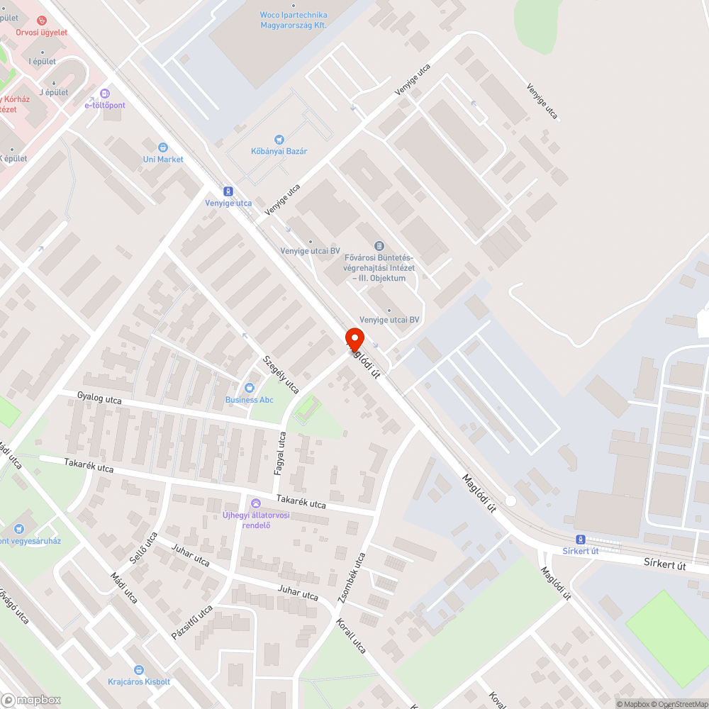 Közterületre kihelyezett ágak bejelentés helye